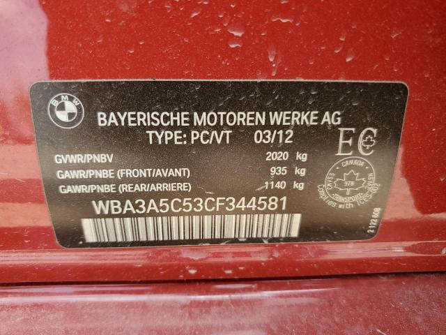 Photo 11 VIN: WBA3A5C53CF344581 - BMW 328 I 