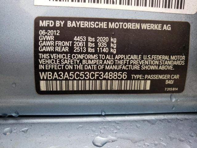 Photo 9 VIN: WBA3A5C53CF348856 - BMW 328 I 