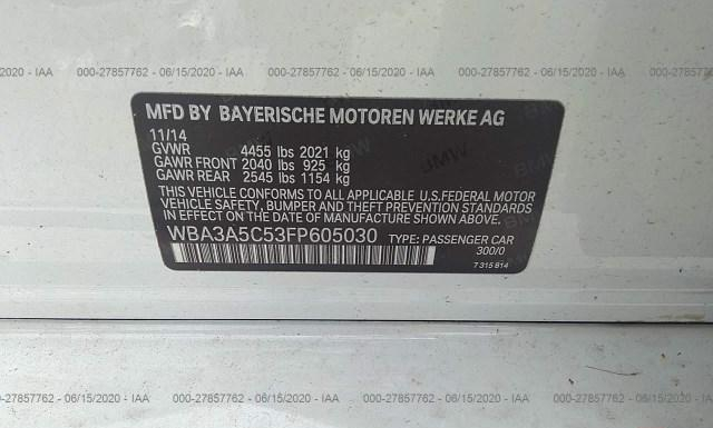 Photo 8 VIN: WBA3A5C53FP605030 - BMW 135 