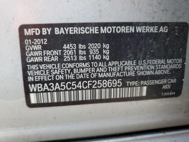 Photo 11 VIN: WBA3A5C54CF258695 - BMW 3 SERIES 