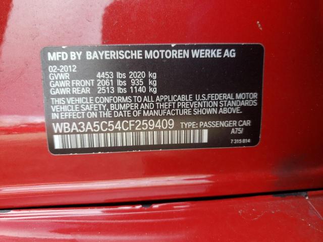 Photo 12 VIN: WBA3A5C54CF259409 - BMW 328 I 