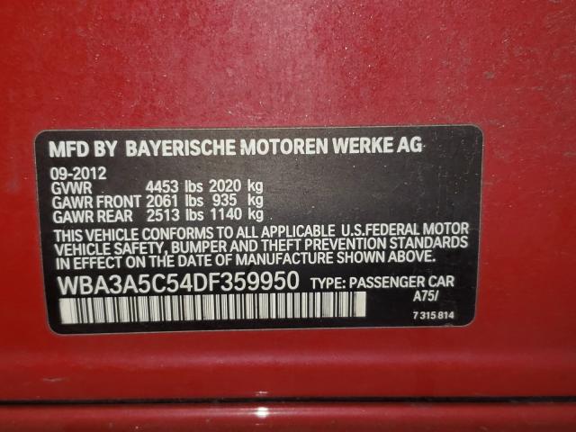 Photo 9 VIN: WBA3A5C54DF359950 - BMW 328 I 