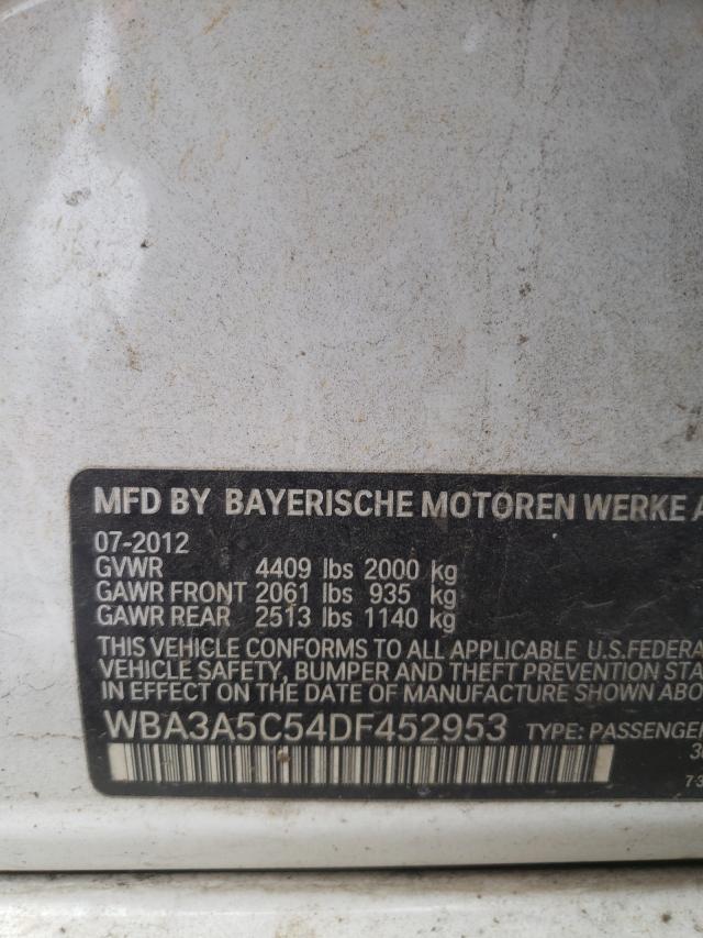 Photo 9 VIN: WBA3A5C54DF452953 - BMW 328 I 