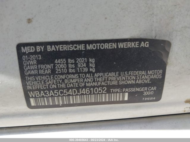 Photo 8 VIN: WBA3A5C54DJ461052 - BMW 328 