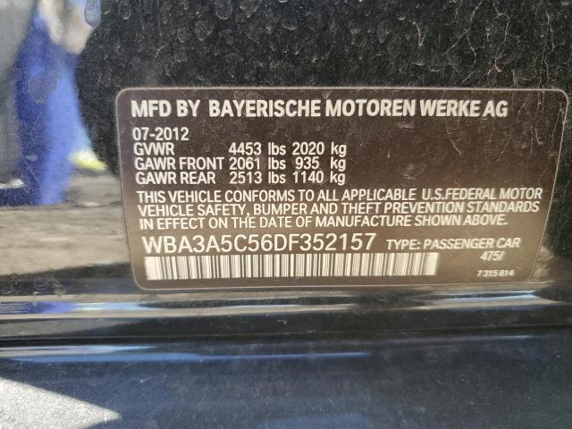 Photo 11 VIN: WBA3A5C56DF352157 - BMW 3 SERIES 