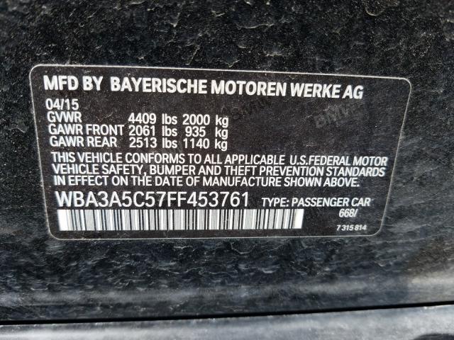 Photo 9 VIN: WBA3A5C57FF453761 - BMW 328 I 