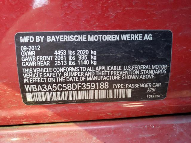 Photo 11 VIN: WBA3A5C58DF359188 - BMW 328 I 