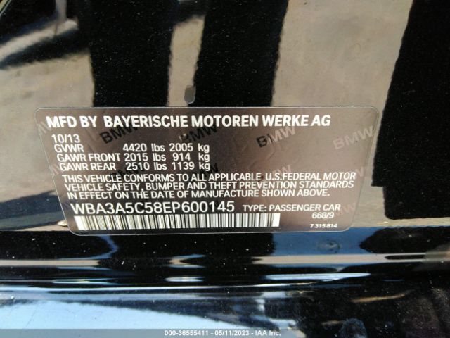 Photo 8 VIN: WBA3A5C58EP600145 - BMW 328I 