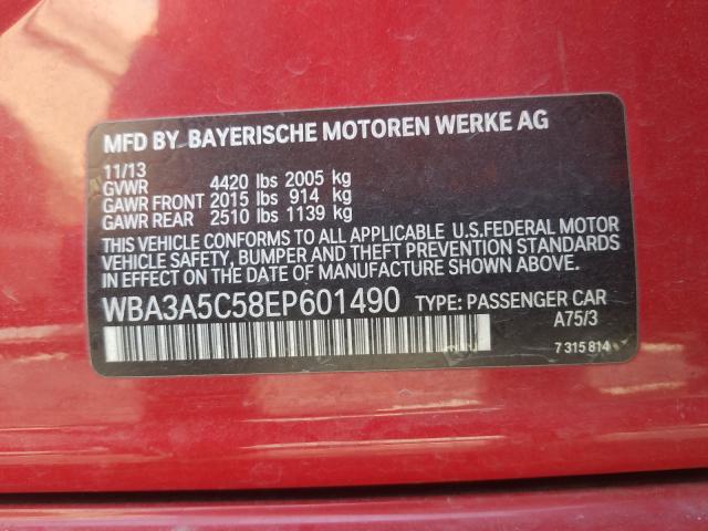 Photo 9 VIN: WBA3A5C58EP601490 - BMW 323I 