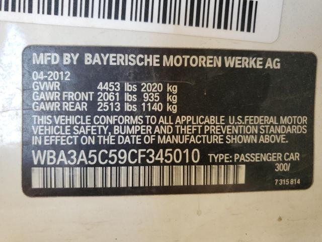 Photo 11 VIN: WBA3A5C59CF345010 - BMW 328 I 