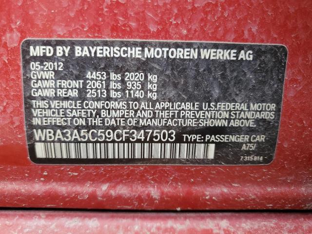 Photo 11 VIN: WBA3A5C59CF347503 - BMW 328 I 