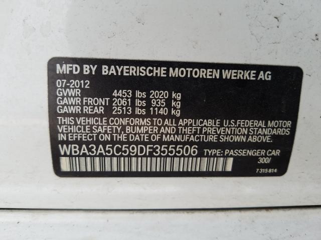 Photo 9 VIN: WBA3A5C59DF355506 - BMW 328 I 