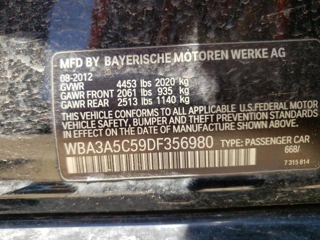 Photo 11 VIN: WBA3A5C59DF356980 - BMW 3 SERIES 