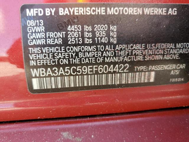 Photo 11 VIN: WBA3A5C59EF604422 - BMW 328 I 