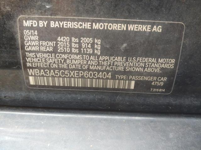 Photo 9 VIN: WBA3A5C5XEP603404 - BMW 328 I 