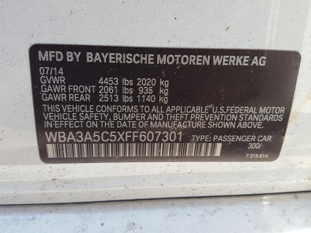 Photo 9 VIN: WBA3A5C5XFF607301 - BMW 328I 