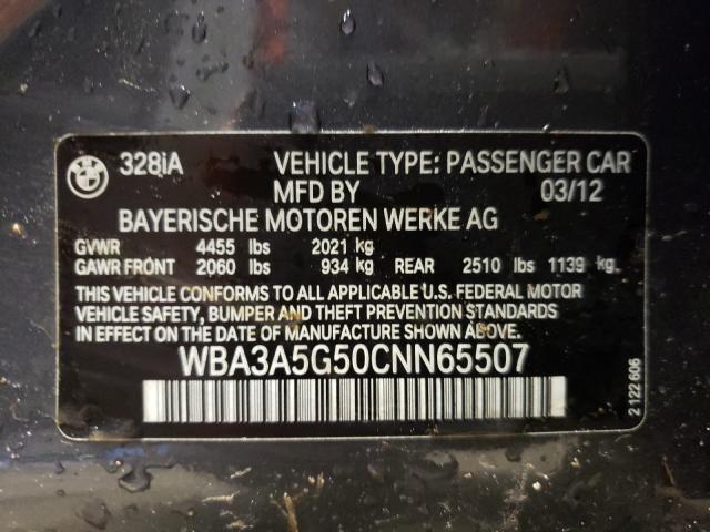 Photo 9 VIN: WBA3A5G50CNN65507 - BMW 328 I 