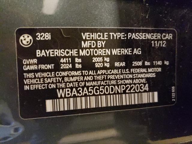 Photo 9 VIN: WBA3A5G50DNP22034 - BMW 328 I 