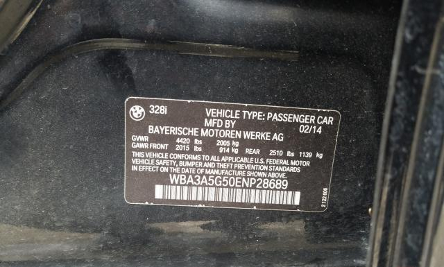 Photo 9 VIN: WBA3A5G50ENP28689 - BMW 328I 