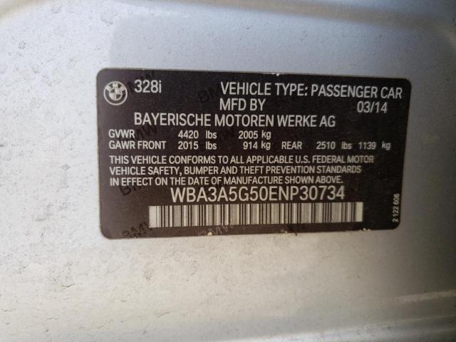 Photo 11 VIN: WBA3A5G50ENP30734 - BMW 328 I 