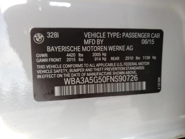 Photo 9 VIN: WBA3A5G50FNS90726 - BMW 328 I 