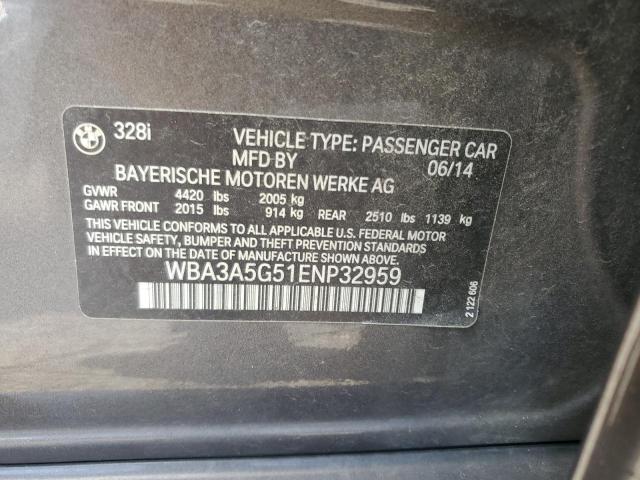 Photo 11 VIN: WBA3A5G51ENP32959 - BMW 328 I 