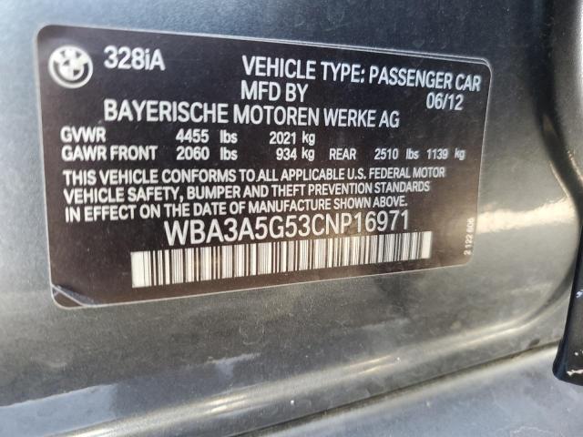 Photo 12 VIN: WBA3A5G53CNP16971 - BMW 328I 