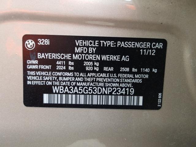 Photo 9 VIN: WBA3A5G53DNP23419 - BMW 328 I 