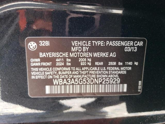 Photo 11 VIN: WBA3A5G53DNP25929 - BMW 328 I 