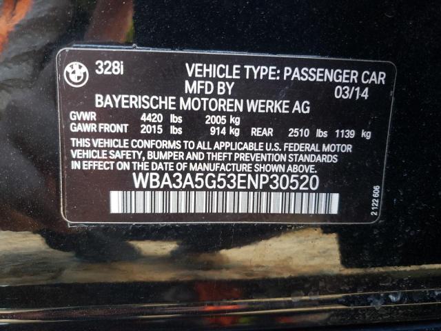 Photo 9 VIN: WBA3A5G53ENP30520 - BMW 328 I 