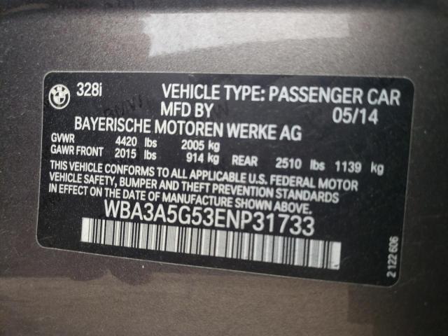 Photo 11 VIN: WBA3A5G53ENP31733 - BMW 3 SERIES 