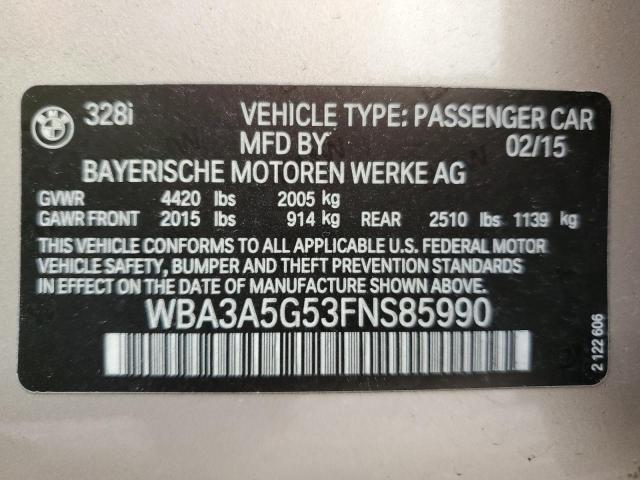 Photo 11 VIN: WBA3A5G53FNS85990 - BMW 3 SERIES 