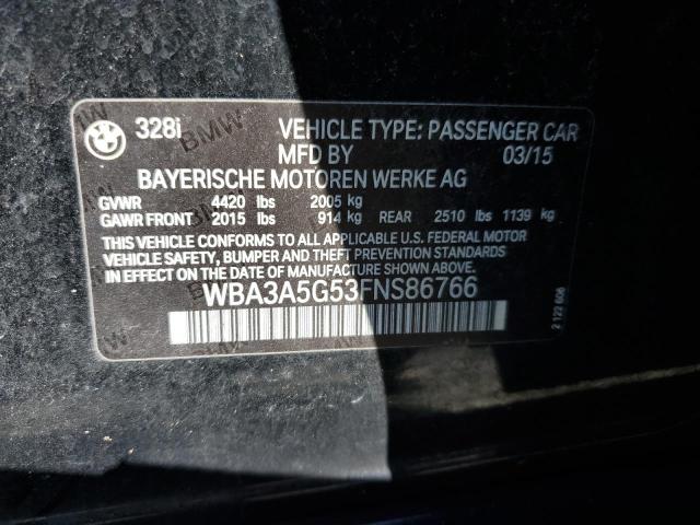 Photo 12 VIN: WBA3A5G53FNS86766 - BMW 328 I 