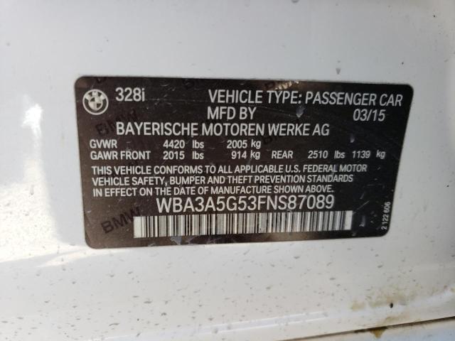 Photo 11 VIN: WBA3A5G53FNS87089 - BMW 328 I 