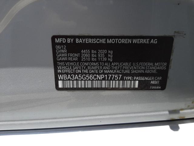 Photo 9 VIN: WBA3A5G56CNP17757 - BMW 328 I 