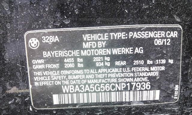 Photo 8 VIN: WBA3A5G56CNP17936 - BMW 328 