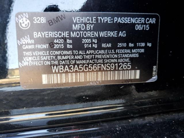 Photo 11 VIN: WBA3A5G56FNS91265 - BMW 328 I 