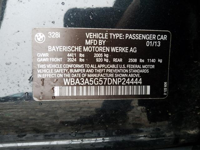 Photo 9 VIN: WBA3A5G57DNP24444 - BMW 328 I 