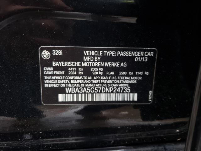 Photo 9 VIN: WBA3A5G57DNP24735 - BMW 328I 