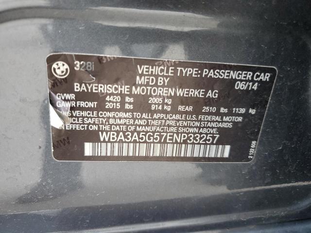 Photo 11 VIN: WBA3A5G57ENP33257 - BMW 328 I 