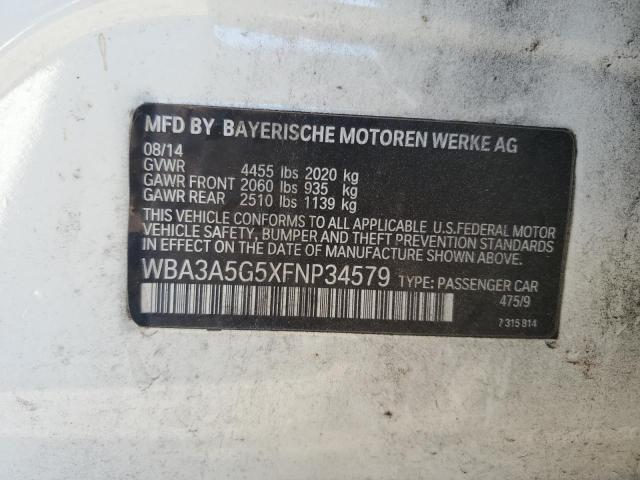 Photo 11 VIN: WBA3A5G57FNP34975 - BMW 328 I 