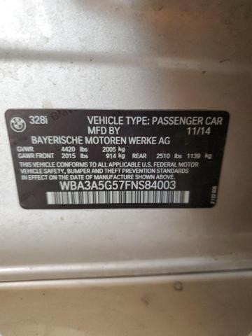 Photo 11 VIN: WBA3A5G57FNS84003 - BMW 328 I 