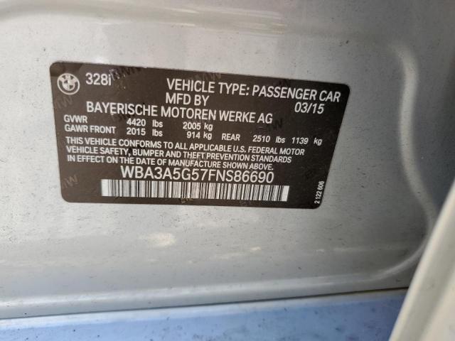 Photo 11 VIN: WBA3A5G57FNS86690 - BMW 3 SERIES 