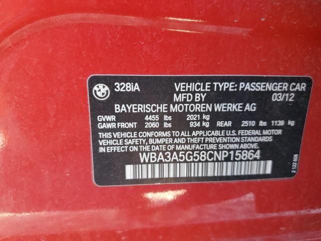 Photo 11 VIN: WBA3A5G58CNP15864 - BMW 328 I 