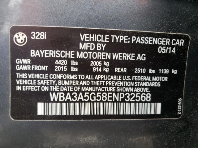 Photo 9 VIN: WBA3A5G58ENP32568 - BMW 328 I 