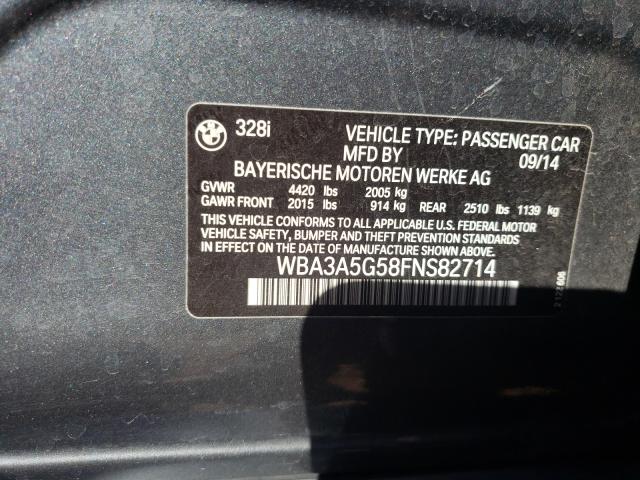 Photo 9 VIN: WBA3A5G58FNS82714 - BMW 328I 