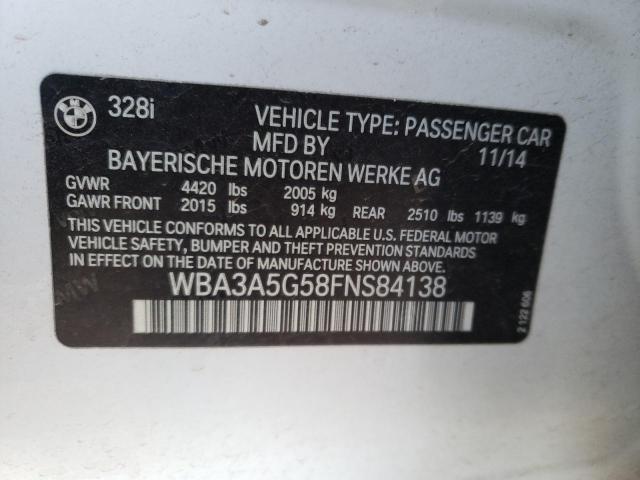 Photo 9 VIN: WBA3A5G58FNS84138 - BMW 328 I 