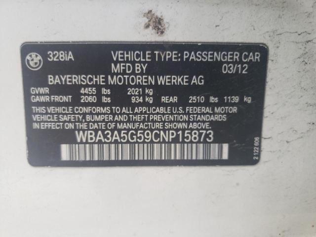 Photo 11 VIN: WBA3A5G59CNP15873 - BMW 328 I 