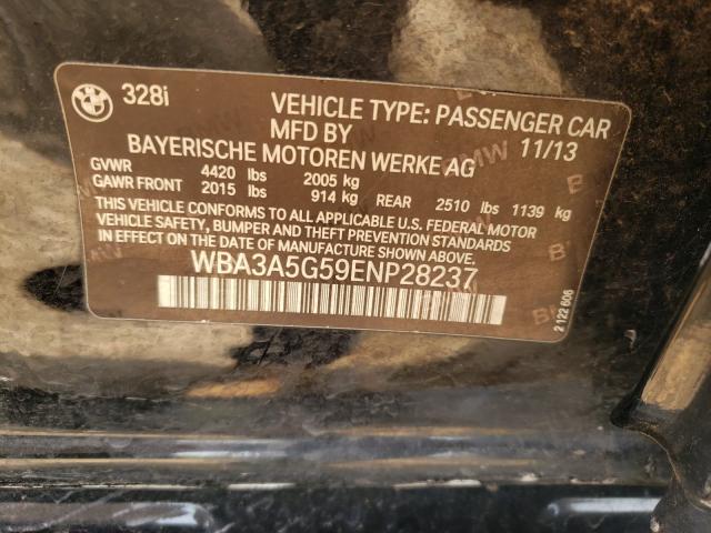 Photo 9 VIN: WBA3A5G59ENP28237 - BMW 328 I 