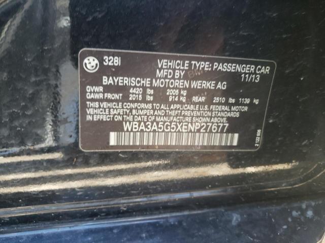 Photo 9 VIN: WBA3A5G5XENP27677 - BMW 328 I 